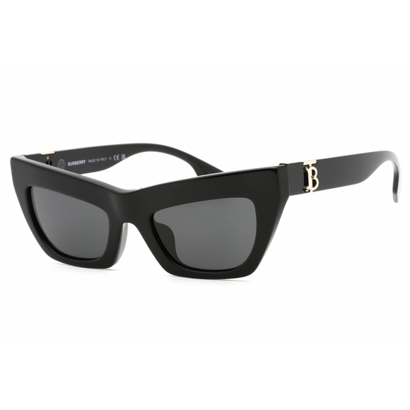 NWT Burberry BE4405F Black Cat Eye 51mm Sunglasses